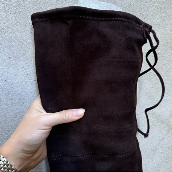 Stuart Weitzman Lowland Brown Boots - size 7.5 - Picture 8 of 8